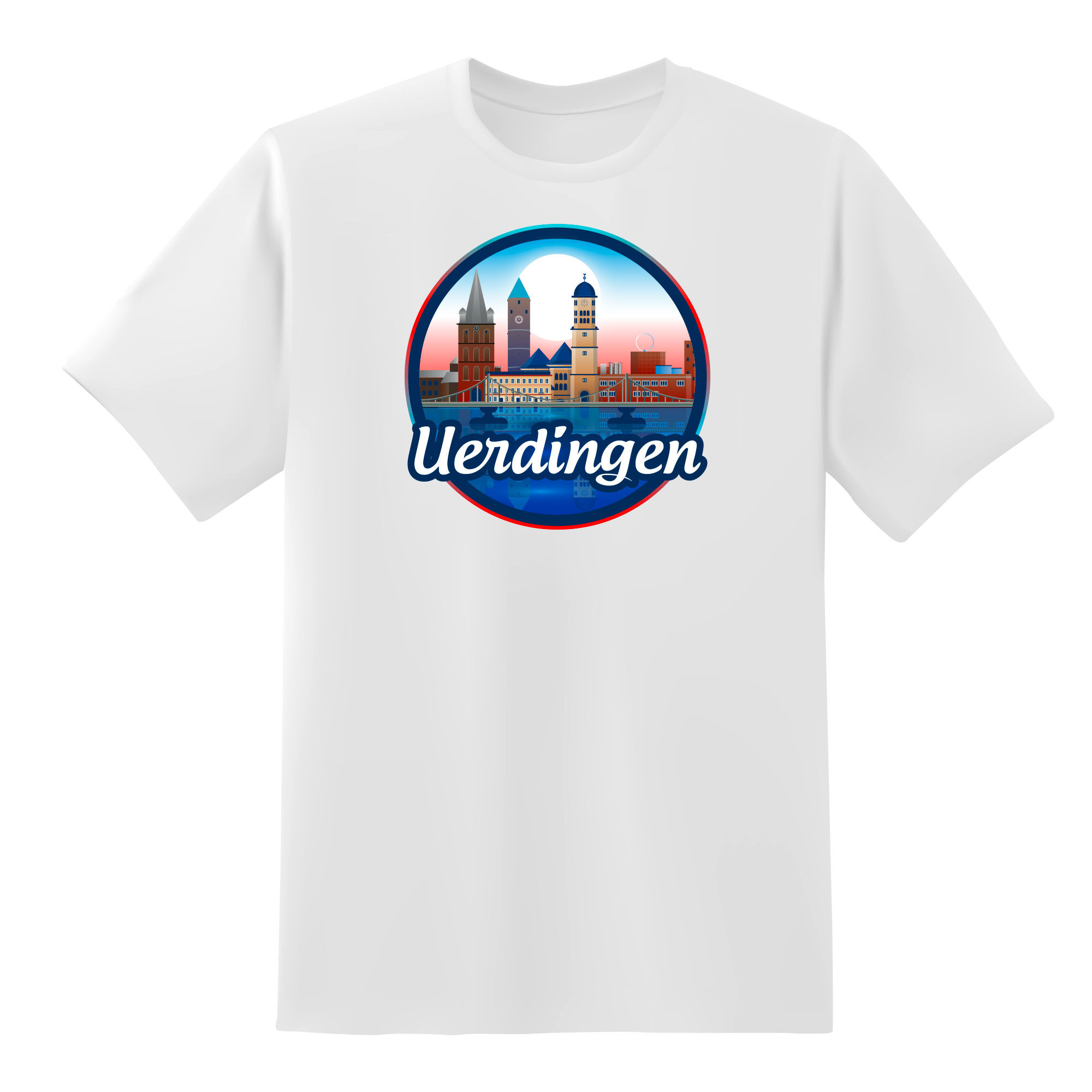 T-Shirt - Skyline Uerdingen