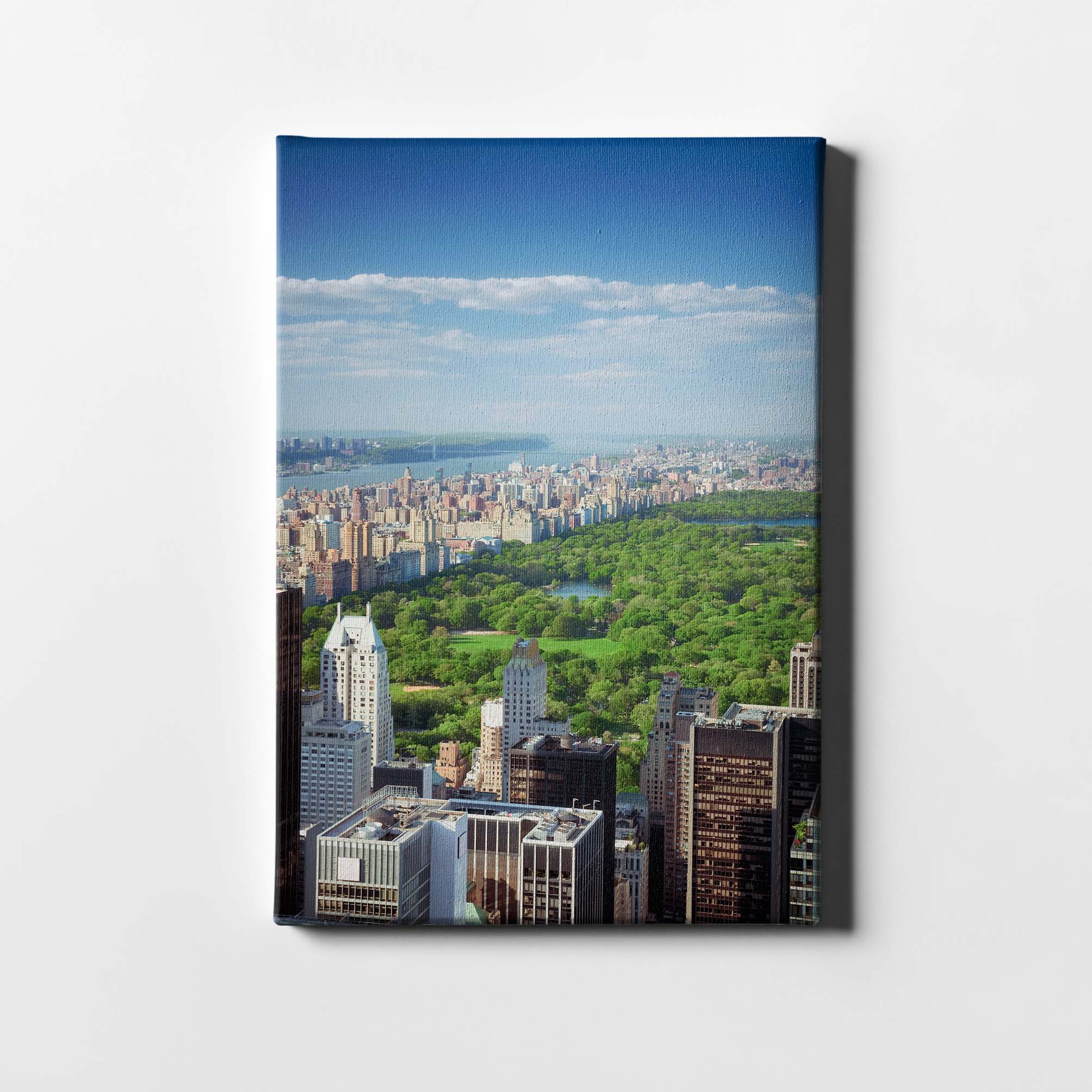 Central Park New York City Skyline Leinwand L0400