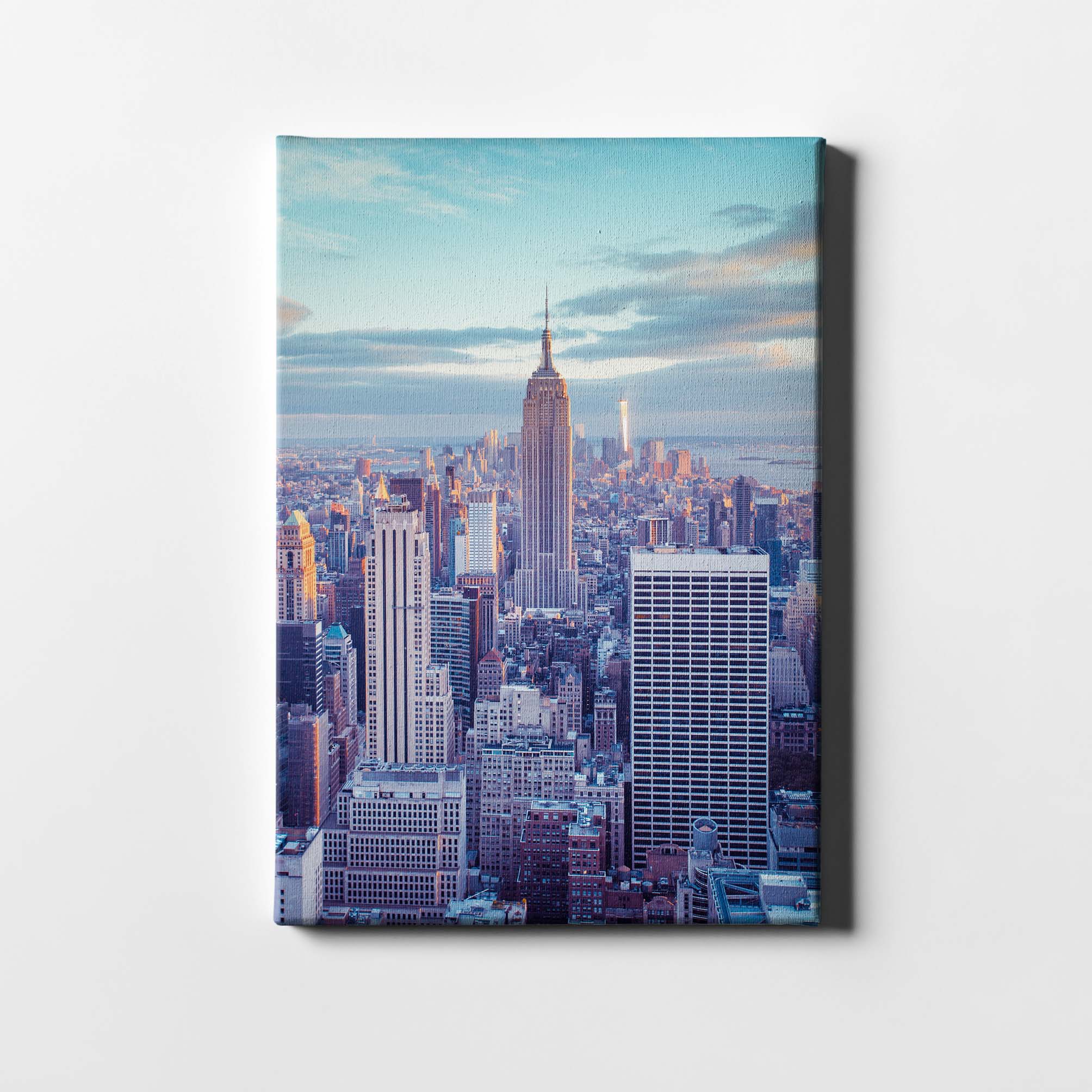 New York City Skyline Leinwand L0396